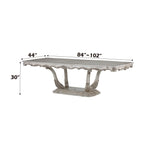 Gorsedd Dining Table - Gold