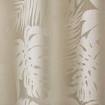 Palm Leaf Burnout Window Sheer Natural 50x84 Inches