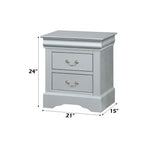 Louis Philippe Accent Nightstand