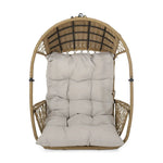 Malia Wicker Hanging Chair With Cushion