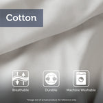 Full/Queen Cotton Jacquard Duvet Cover Mini Set