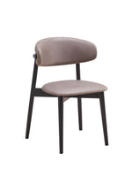 Lanae Polished Microfiber Side Chair (Set of 2) - Gray