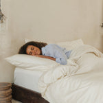 Organic Bamboo Sateen Duvet Cover Set