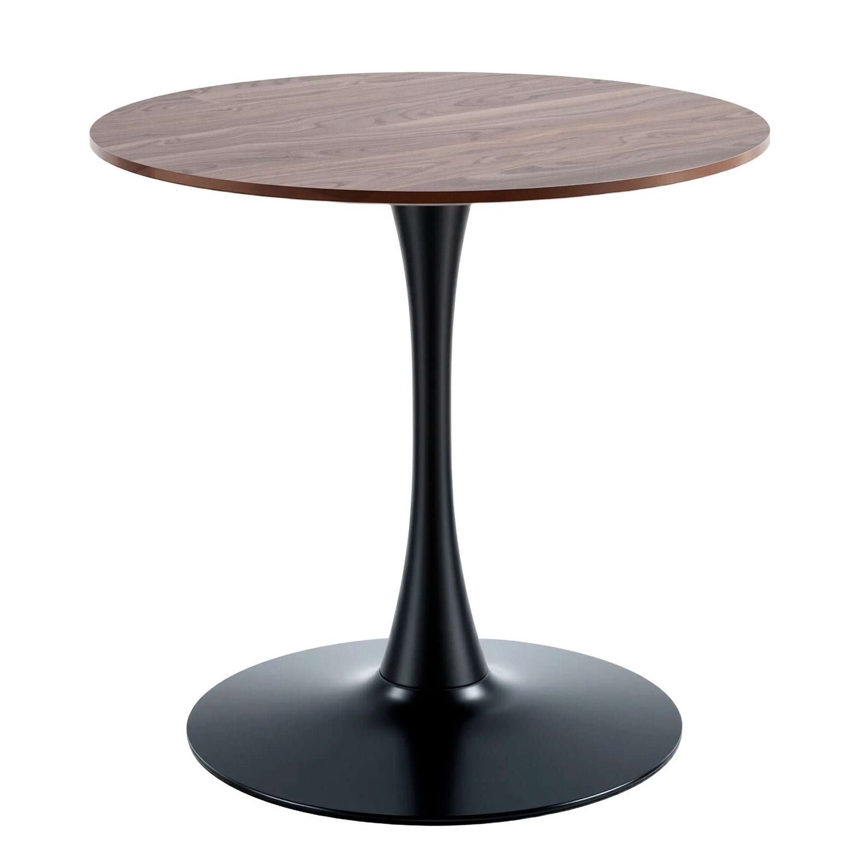 Mid-Century Tulip Table With Round Top and Pedestal Base