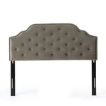 Luella Button Tufted Upholstered Headboard
