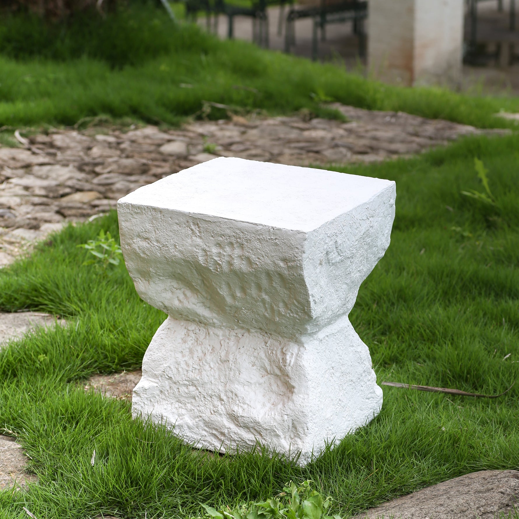 Cleo Outdoor Patio Modern Minimalist MGO Side Table