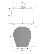 Lighting Table Lamp Rattan Resin Transitional - Beige