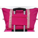 Hardshell Luggage Sets 2 Pieces + Bag Spinner Suitcase With TSA Lock Lightweight - Pink