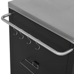 K&K 72.4' Large Grill Table for Big Green Egg