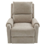 Manual Recliner Massage Chair With Swivel Rocker, 8 Massage Modes, Side Storage Pocket