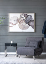 Large Modern Oil Painting Hand Painted Abstract Watercolor Texture - Multicolor