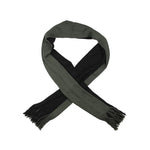 Steve Madden Mens Coloblock Warm Scarf Black O/S