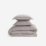 BedGear Performance Duvet Set, King - Taupe/Arrowhead