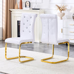 Elegant Design Alligator Skin Upholstered Dining Chairs