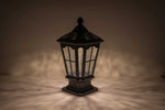 Garden Post Light Black Aluminum Outdoor Column Light