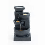29-Inch Terrazzo Style LED Outdoor Indoor Water Fountain
