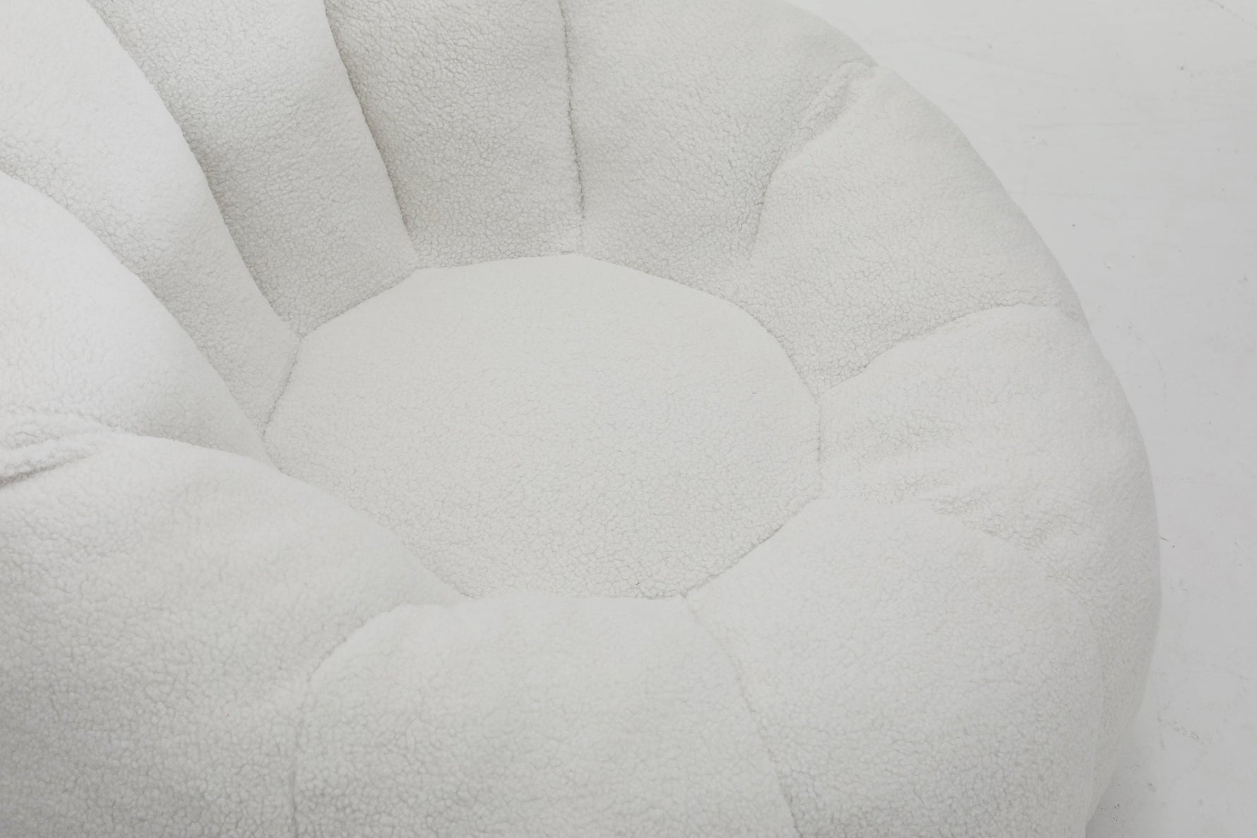 Bean Bag Chair with Armrests and High-Density Foam