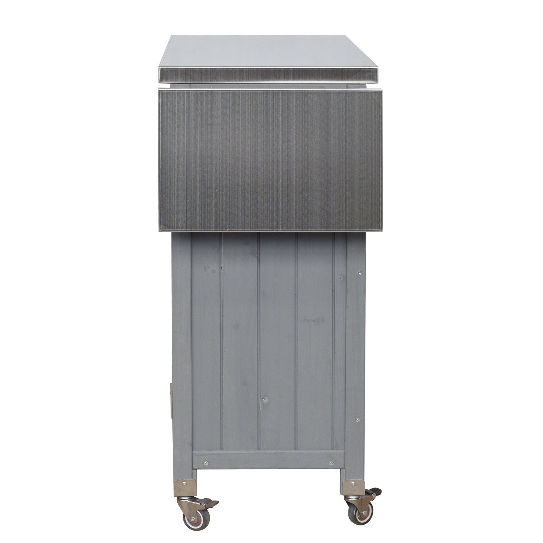 Foldable Outdoor Kitchen Island Patio Kitchen Cart