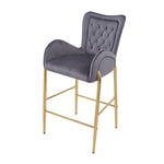 Fabric Counter Height Bar Stools (Set of 2)