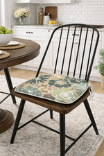 Outdoor Patio Chair Cushions - Water-Repellent U-Shape Thick Foam Seat Cushions with Ties