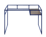Yasin Glass Top Writing Desk