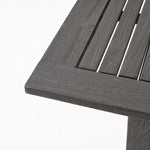 7-Piece Outdoor Dining Set with Extendable Acacia Wood Table