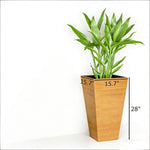 Classic Set of 3 Tall Outdoor Planters
