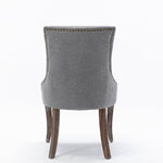 A&A Furniture Ultra Side Dining Chair Set of 2