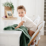 Lush Receiving Blanket 30x40 Inch by Saranoni