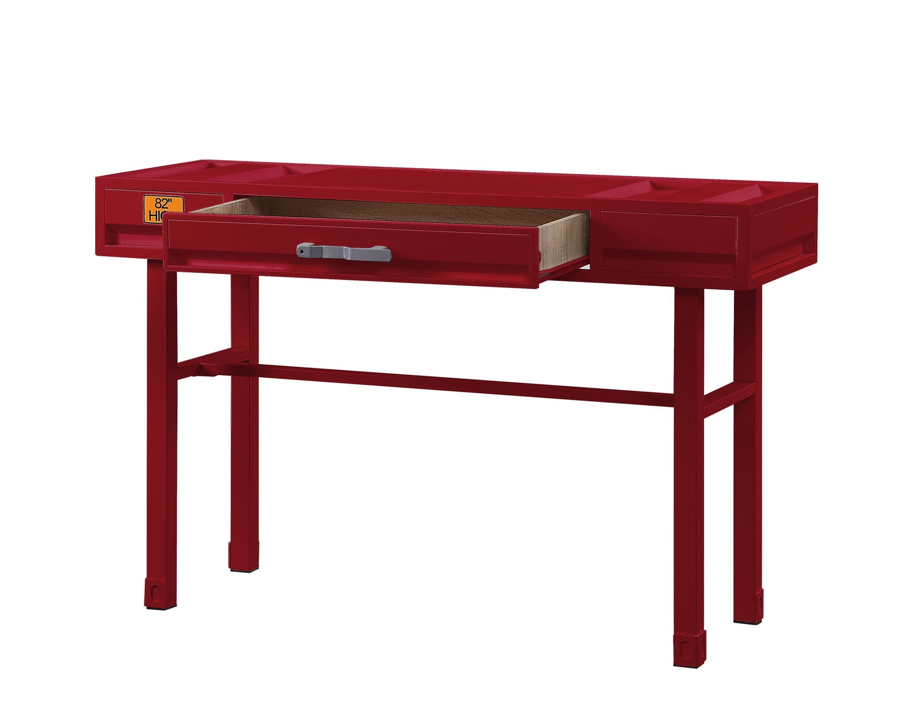 Cargo Vanity Desk With Functional Storage