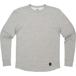 Topo Designs Men's Long Sleeve Tech Tee - Gray Heather