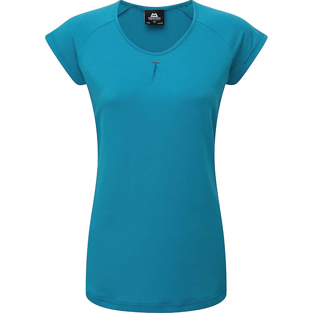Mountain Equipment Women's Equinox Tee - Digital Blue