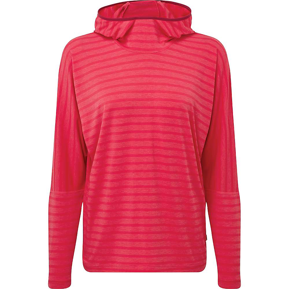 Mountain Equipment Women's Groundup Hoody - Virtual Pink Stripe
