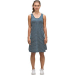 Nau Women's Astir Tank Stripe Dress - Small - Lagoon Stripe