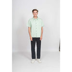 Roamers Men's Vaughn Short Sleeve Shirt - Seafoam
