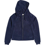 Roxy Women's Like A Dream Rib Hoodie - Mood Indigo