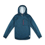 Topo Designs Men's River Hoodie - Blue Terrazzo