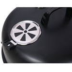 Charcoal Smoker Grill Wood Smoker Grills Outdoor Cooking 16 Inch Portable BBQ