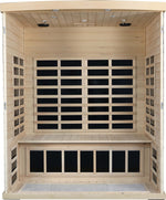 Low EMF Three person Far infrared sauna room (Roof & Floor)