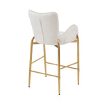 Fabric Counter Height Bar Stools (Set of 2)