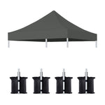 Canopy Replacement Top with 4 Pack W8 Bags (Frame Not Included)