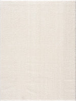 Judy White Washable Area Rug - Clearance