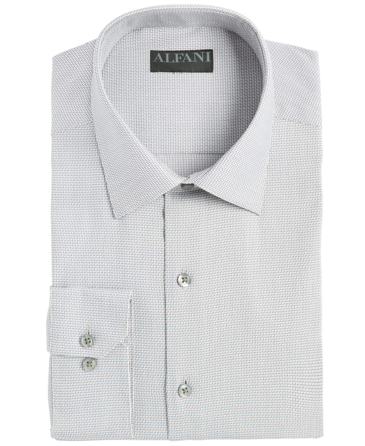 Men's Athletic Fit Twill Stretch Dress Shirt