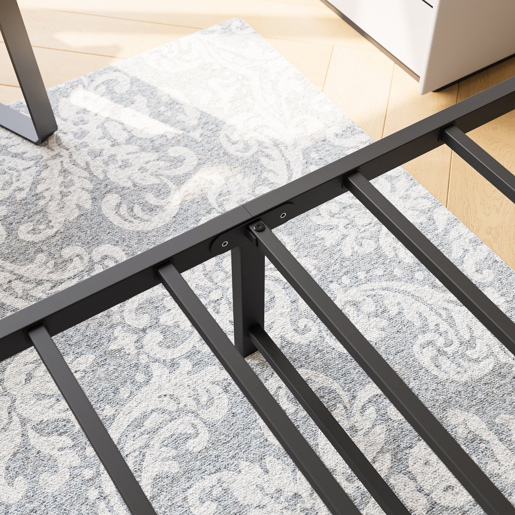 Tara Victorian-Style Steel Bed Frame