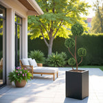 4FT Tall Artificial Boxwood Topiary Tree