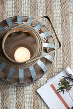 Decorative Lantern With Handle Wooden Lantern For Indoor Outdoor Home Garden Wedding
