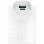 Ralph Lauren Men's White Classic Fit Cotton Dress Shirt - XL