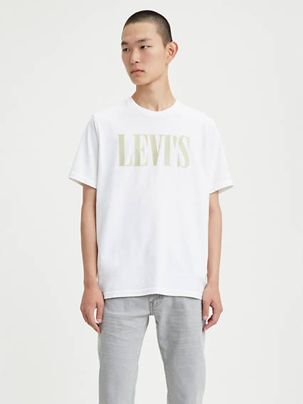 Levi's Serif Logo Relaxed Graphic Tee - Mens
