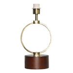 Nordic Home Creative Bedroom Table Lamp with Grid Metal Circular Design