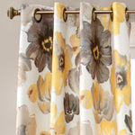Leah Light Filtering Window Curtain Set